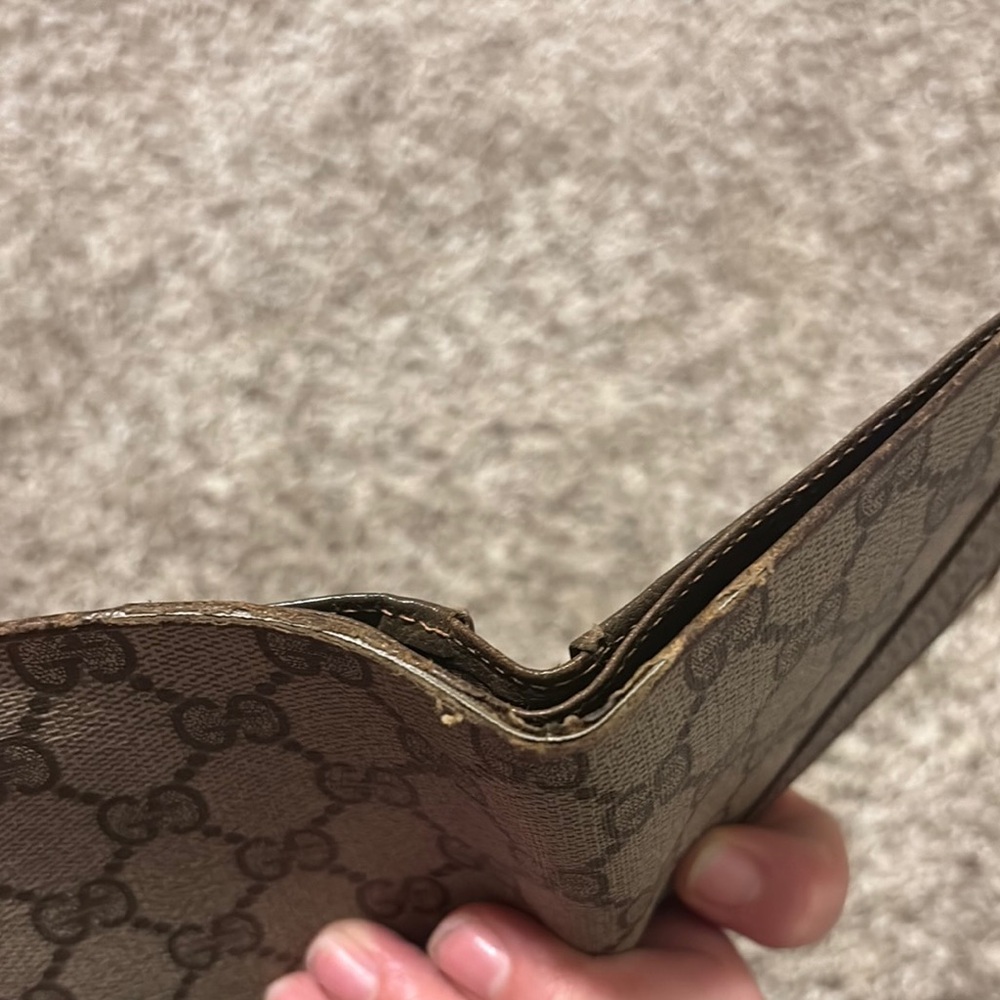 Gucci Brown and Tan mens wallet - Picture 3 of 16